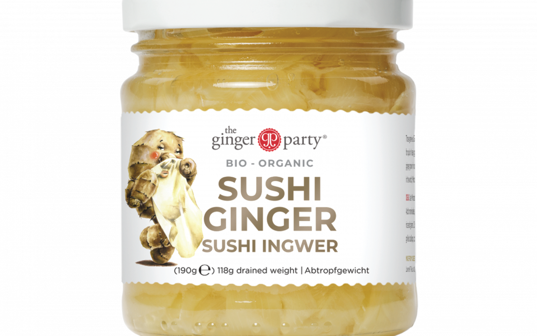 Organic Pickled Sushi Ginger